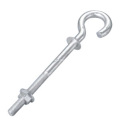 Bolt Hooks for Pole Line Hardware with Nut